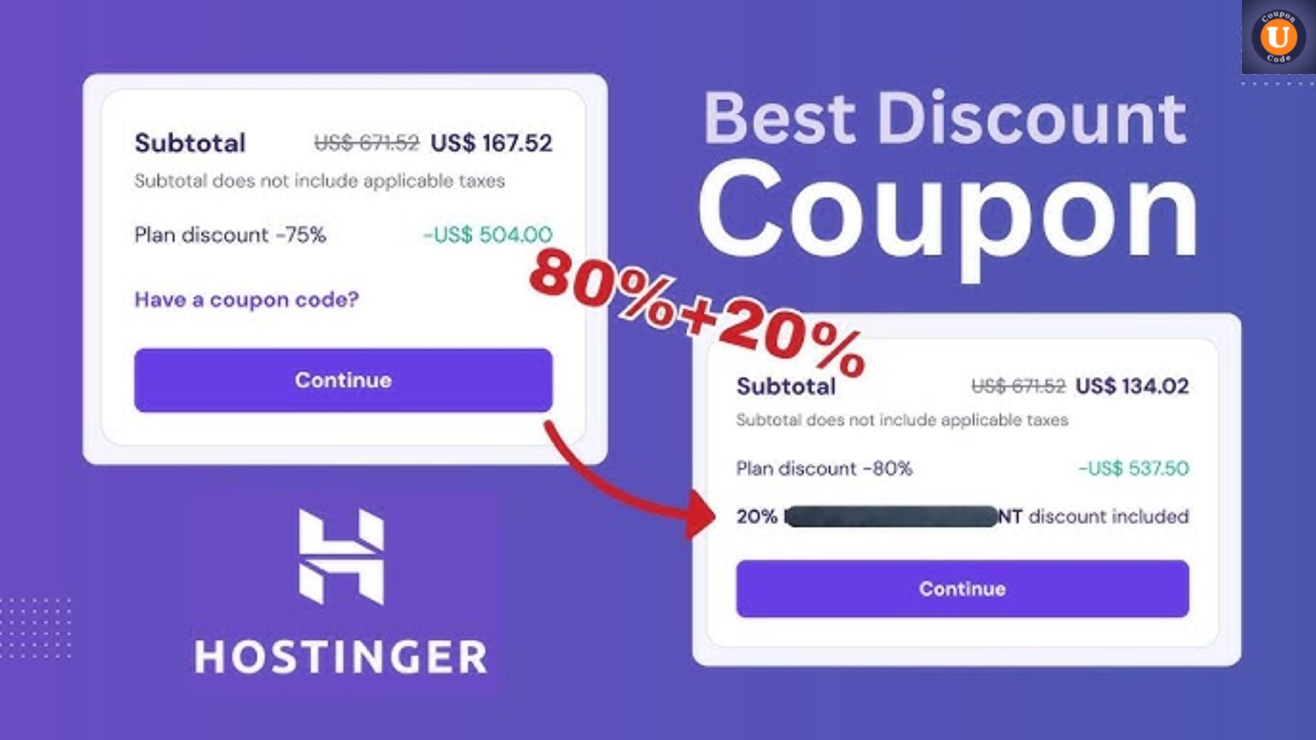 Hostinger-Coupon